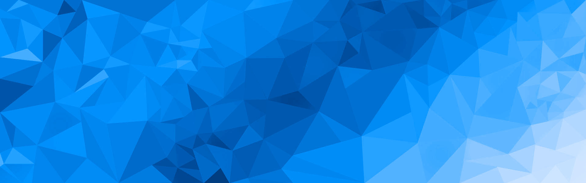 Blau gefärbtes Polygon Muster
